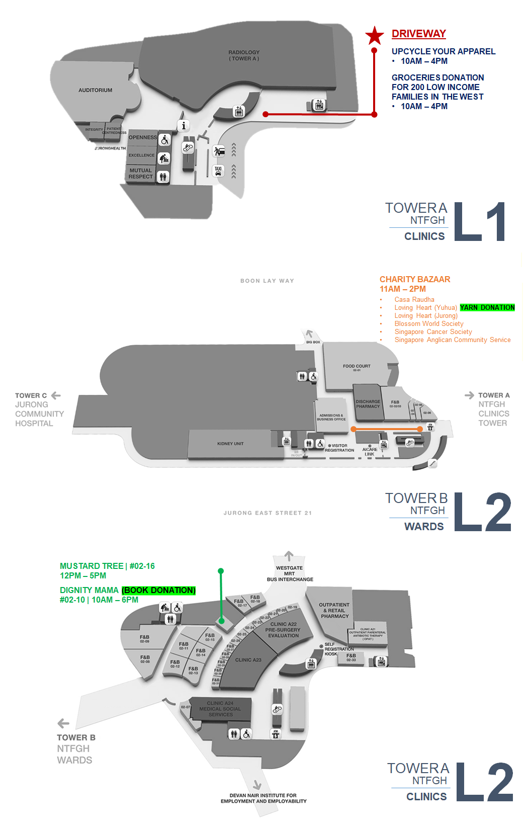 JCH Event Directions Map