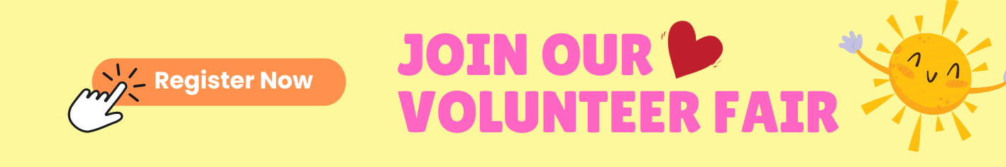 Join our volunteer fair